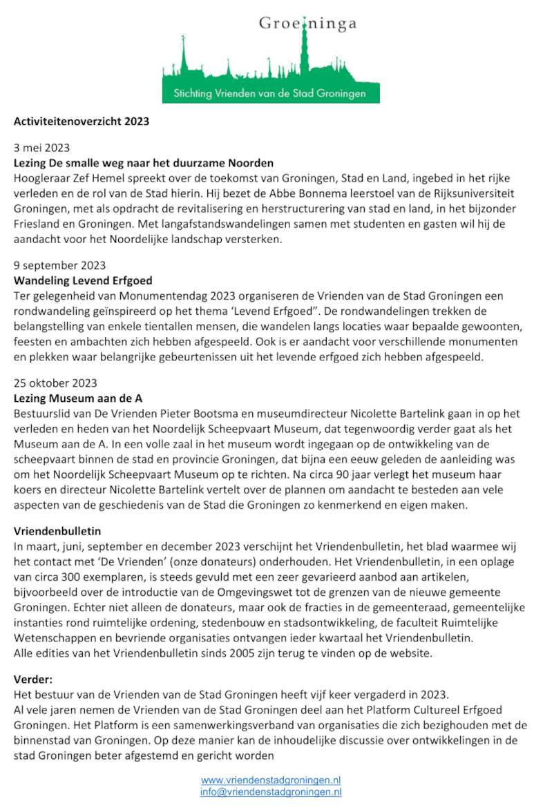 JAARVERSLAG 2017